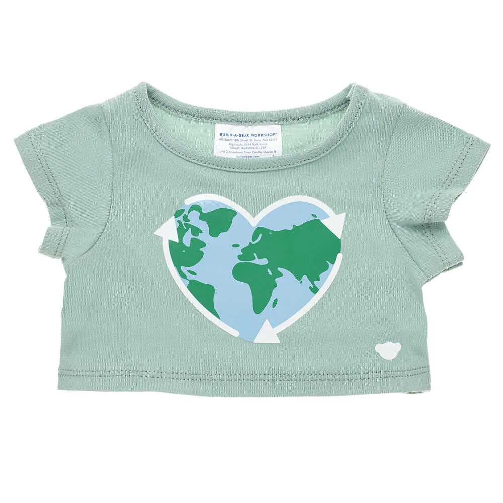 Earth Heart T-Shirt for Stuffed Animals | Build-A-Bear® - US 3570