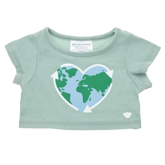 Earth Heart T-Shirt for Stuffed Animals | Build-A-Bear® - US 4314
