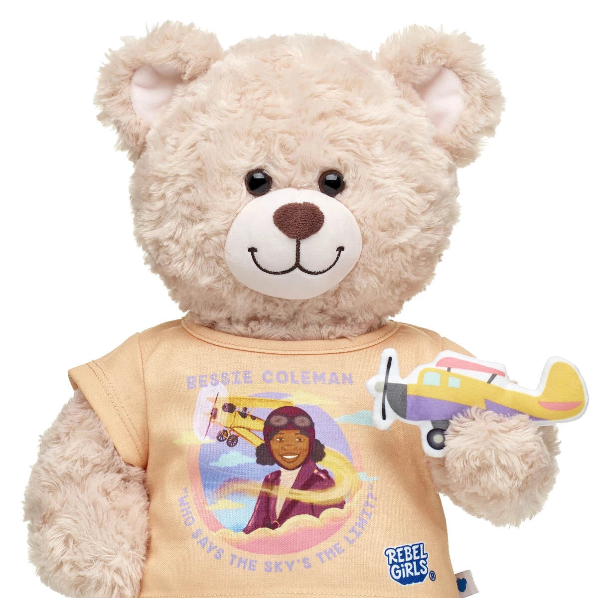 Rebel Girls Bessie Coleman T-Shirt | Shop at Build-A-Bear® - US 6506