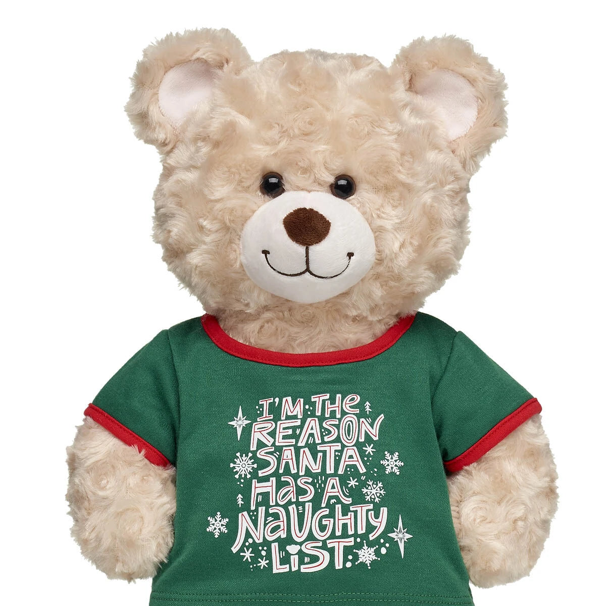 "Glisten and the Merry Mission" Naughty List T-Shirt | Build-A-Bear® - US 5283