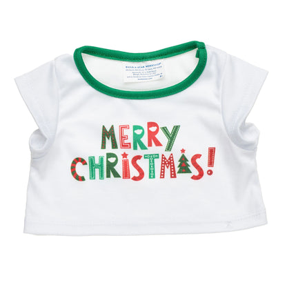 Merry Christmas T-Shirt for Stuffed Animals | Build-A-Bear® - US 9391