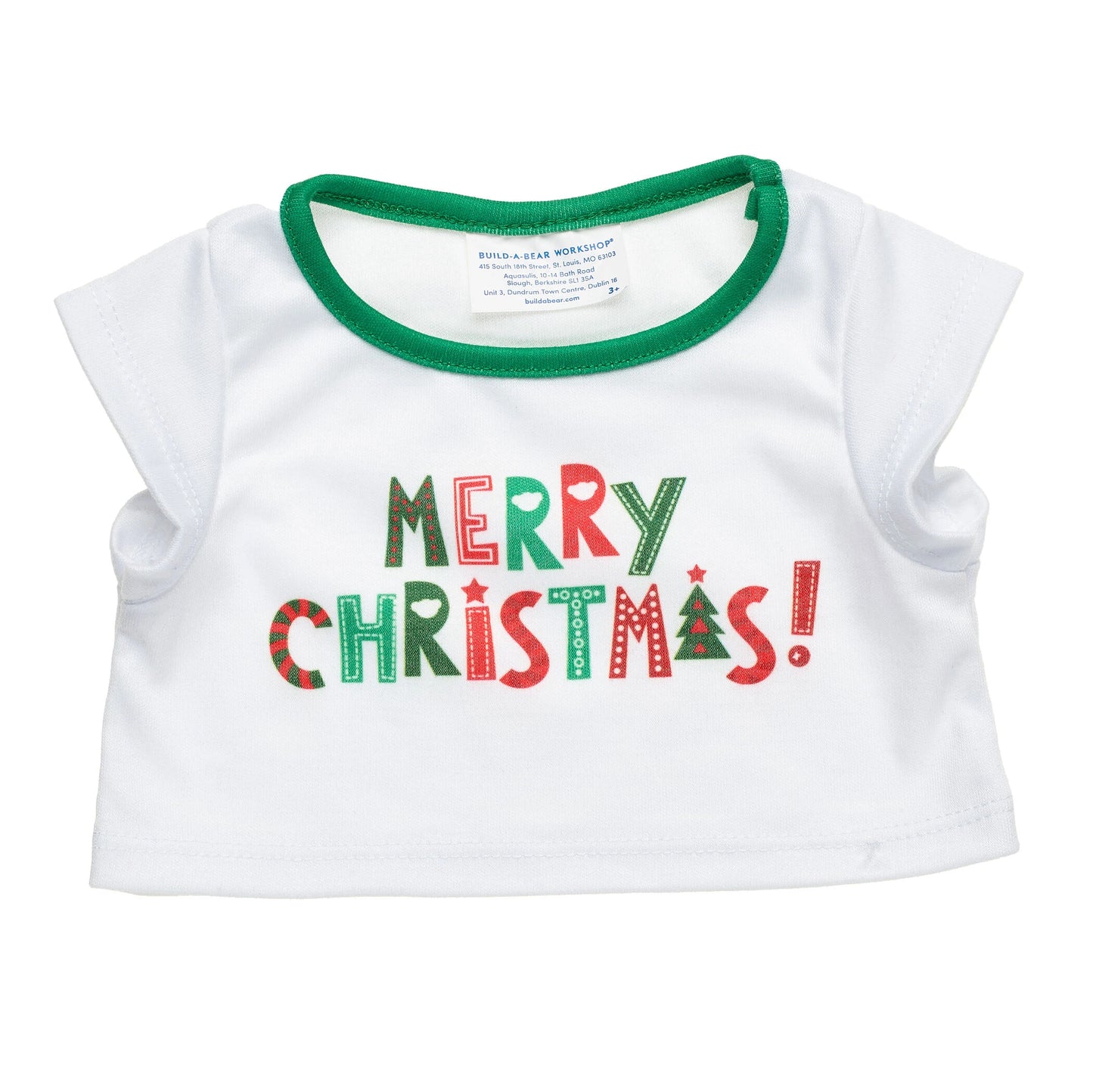 Merry Christmas T-Shirt for Stuffed Animals | Build-A-Bear® - US 3219