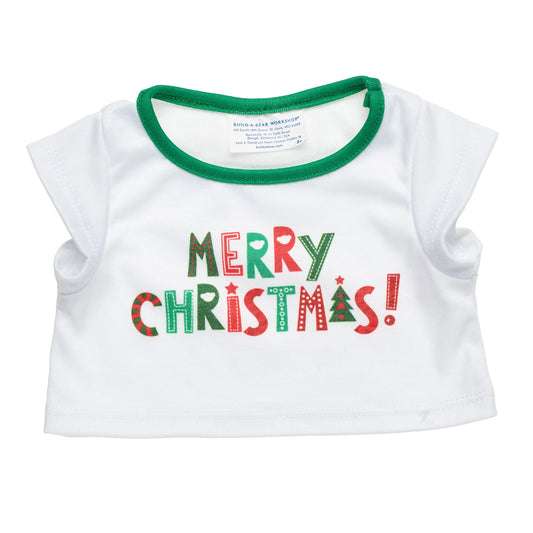 Merry Christmas T-Shirt for Stuffed Animals | Build-A-Bear® - US 3219