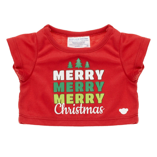Merry Christmas T-Shirt for Plush Toys | Build-A-Bear® - US 2003