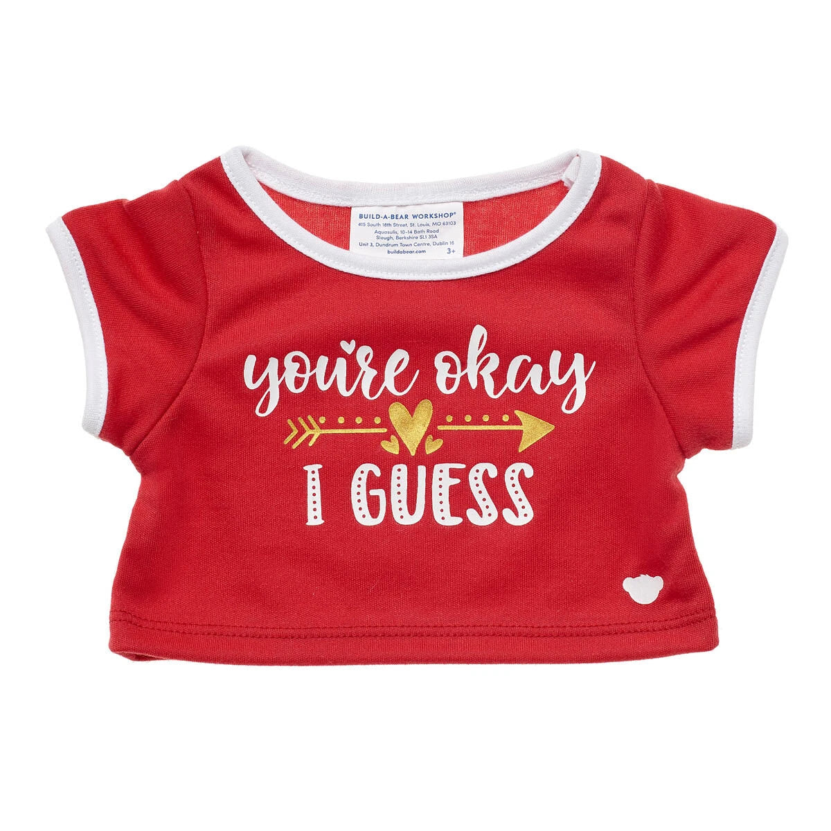 "You're Okay I Guess" T-Shirt | Shop at Build-A-Bear® - US 1333