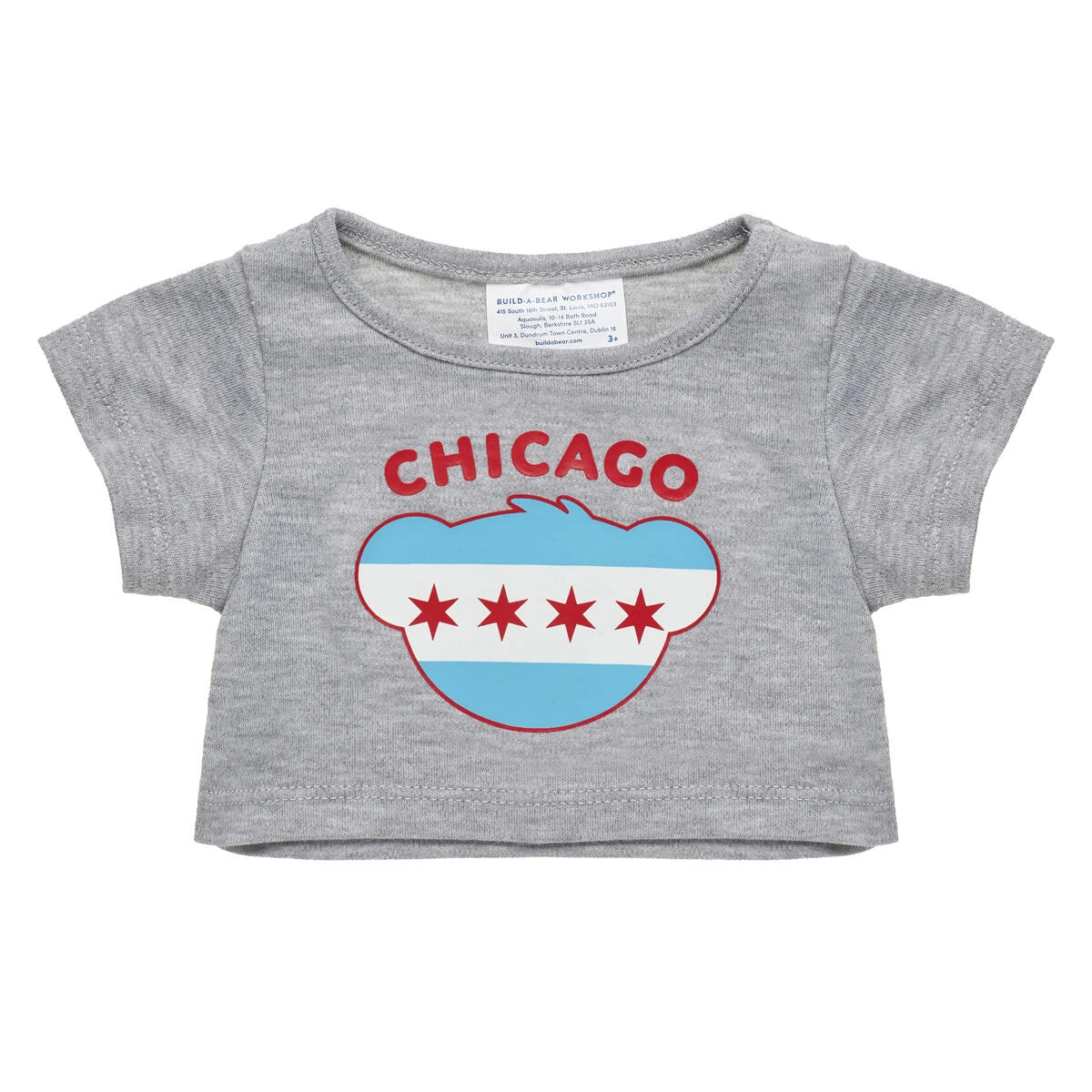 Chicago Flag T-Shirt | Build-A-Bear - US 3418