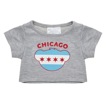Chicago Flag T-Shirt | Build-A-Bear - US 3418