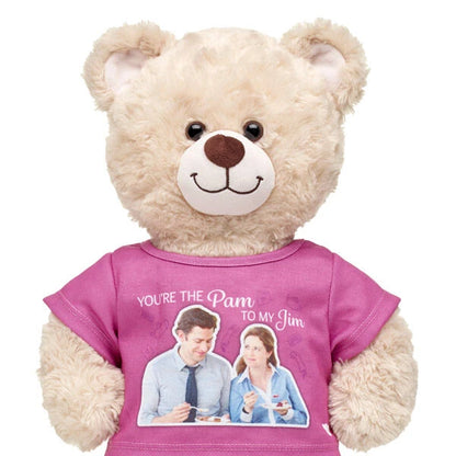Pam and Jim The Office T-Shirt for Stuffed Animals | Build-A-Bear® - US 6988