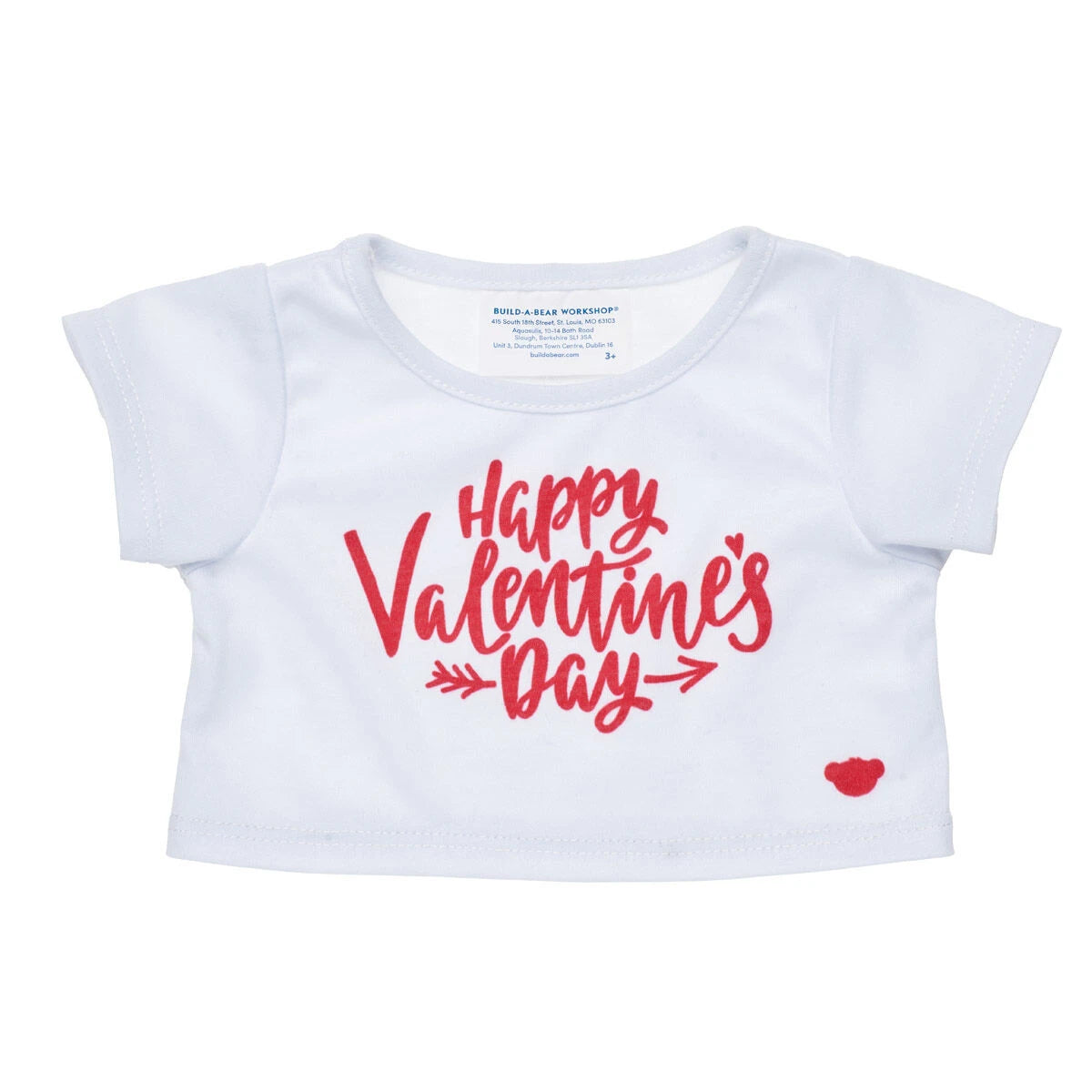 Happy Valentine's Day T-Shirt | Build-A-Bear - US 6668