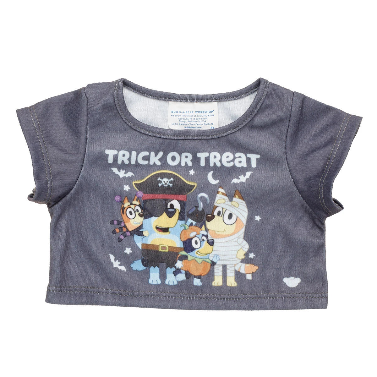 Bluey Trick or Treat T-Shirt for Plush Toys | Build-A-Bear® - US 2566