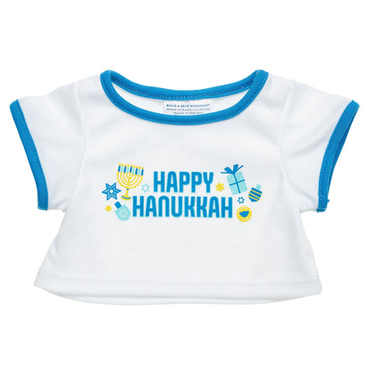 Happy Hanukkah T-Shirt for Stuffed Animals | Build-A-Bear® - US 8360