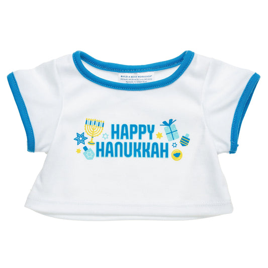 Happy Hanukkah T-Shirt for Stuffed Animals | Build-A-Bear® - US 8360