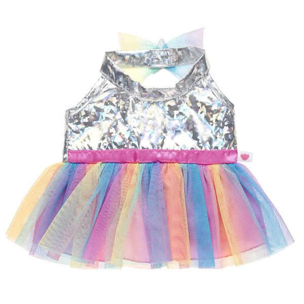 Rainbow Halter Dress for Stuffed Animals | Build-A-Bear® - US 6672