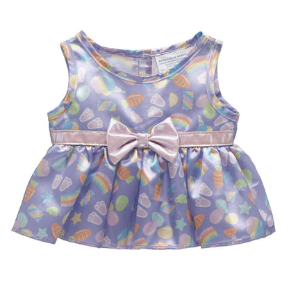 Easter Candy Print Dress | Build-A-Bear - US 5296