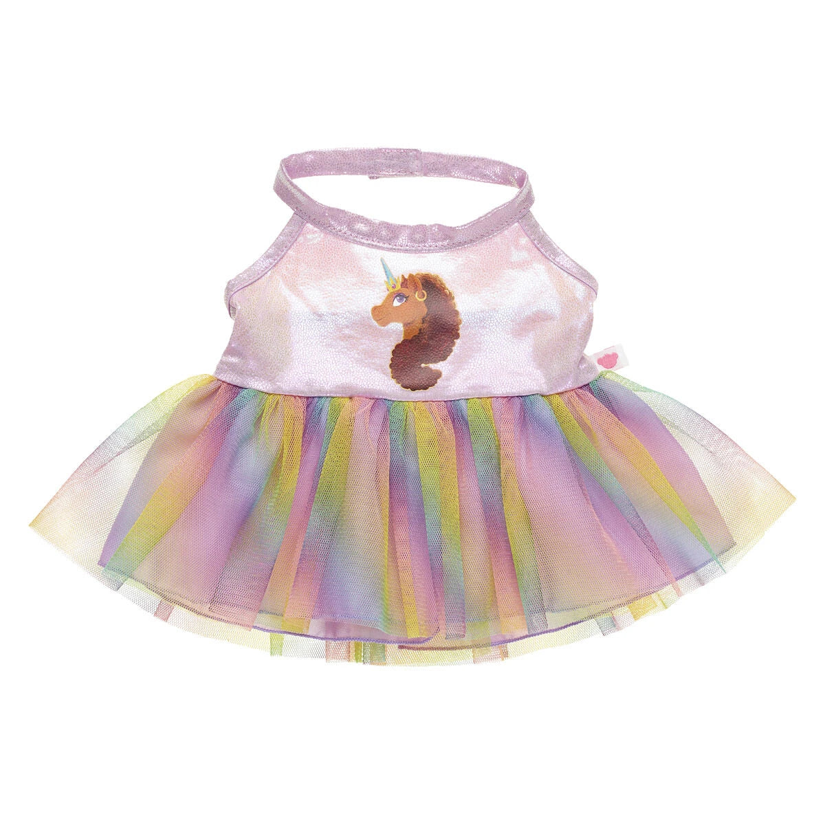 Afro Unicorn® Plush Halter Dress for Plush Toys | Build-A-Bear® - US 2491