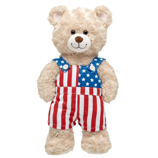 American Flag Overalls for Plush Toys | Build-A-Bear® - US 7422