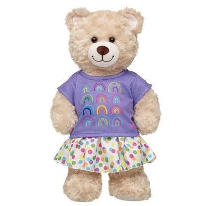 Rainbow Skirt Set 2 pc. for Plush Toys | Build-A-Bear® - US 3392