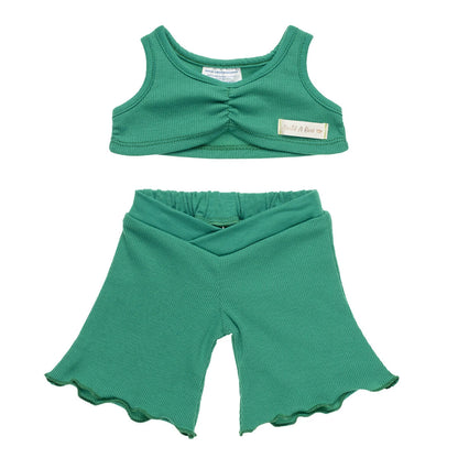 Cozy Green Outfit 2 pc. for Plush Toys | Build-A-Bear® - US 1208