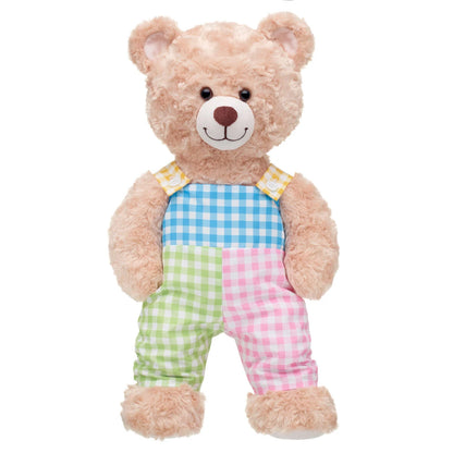 Spring Gingham Overalls | Build-A-Bear - US 8120