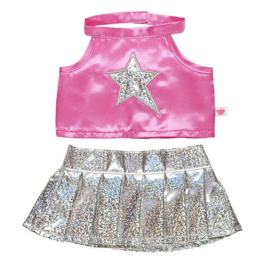 Silver Pleated Skirt Set for Plush Toys | Build-A-Bear® - US 4458