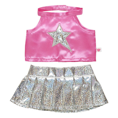 Silver Pleated Skirt Set for Plush Toys | Build-A-Bear® - US 6183