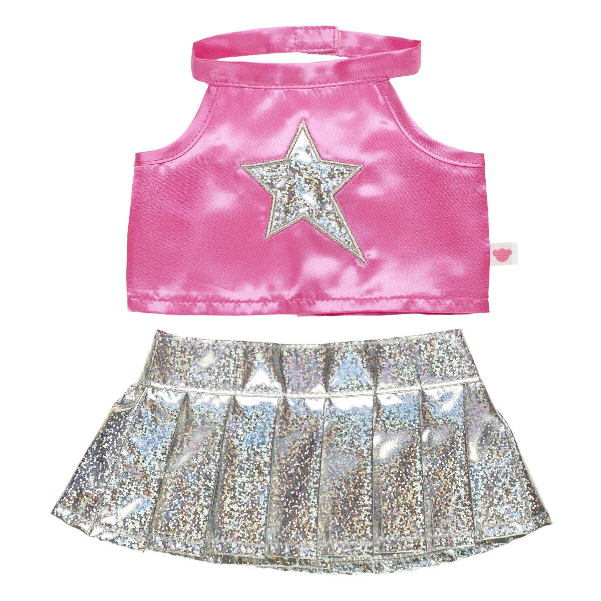Silver Pleated Skirt Set for Plush Toys | Build-A-Bear® - US 7906