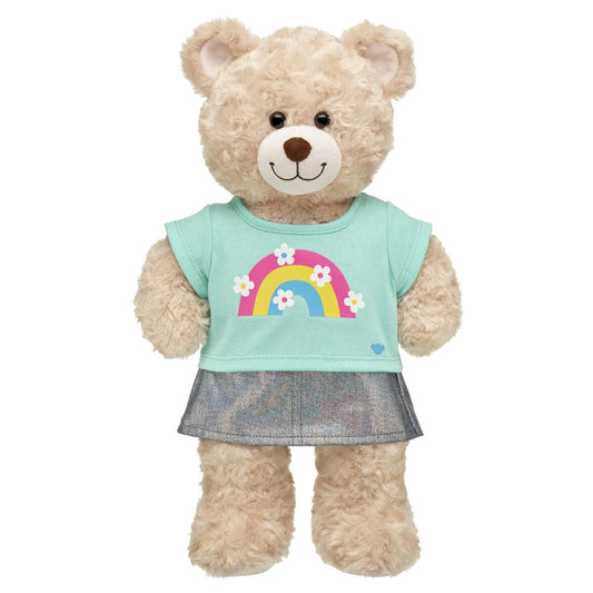 Kabu™ Rainbow Tee &amp; Skirt Set for Plush Toys | Build-A-Bear® - US 5675