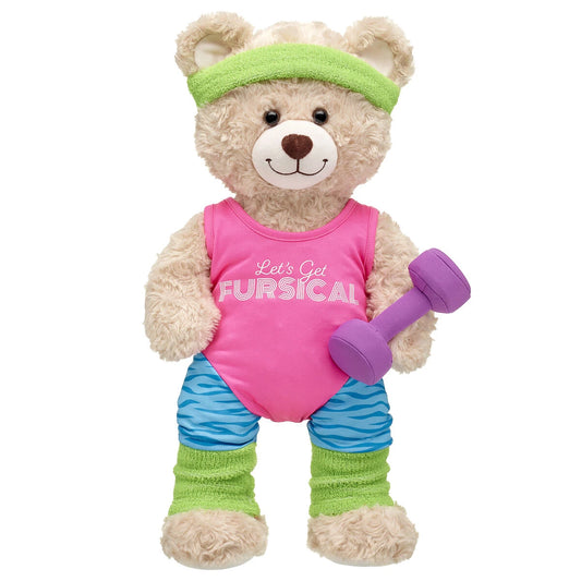 '80s Exercise Outfit for Stuffed Animals | Build-A-Bear® - US 3819