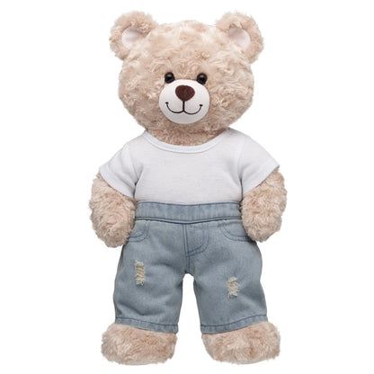 Distressed Light Denim Jeans | Build-A-Bear - US 7921