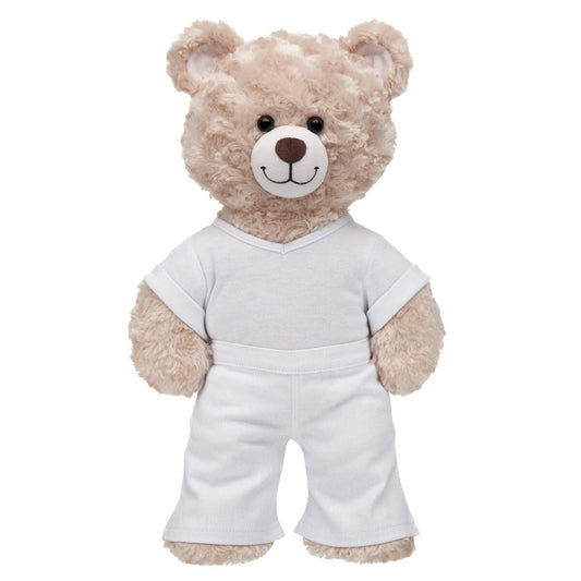 White Denim Flare Jeans | Build-A-Bear - US 3582