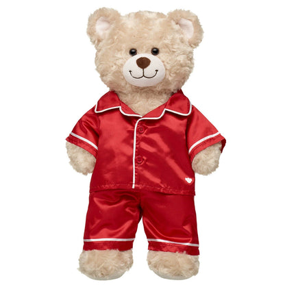 Red Satin PJs Set for Plush Toys | Build-A-Bear® - US 3497