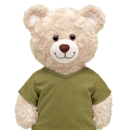 Green V-Neck T-Shirt for Stuffed Animals | Build-A-Bear® - US 1679