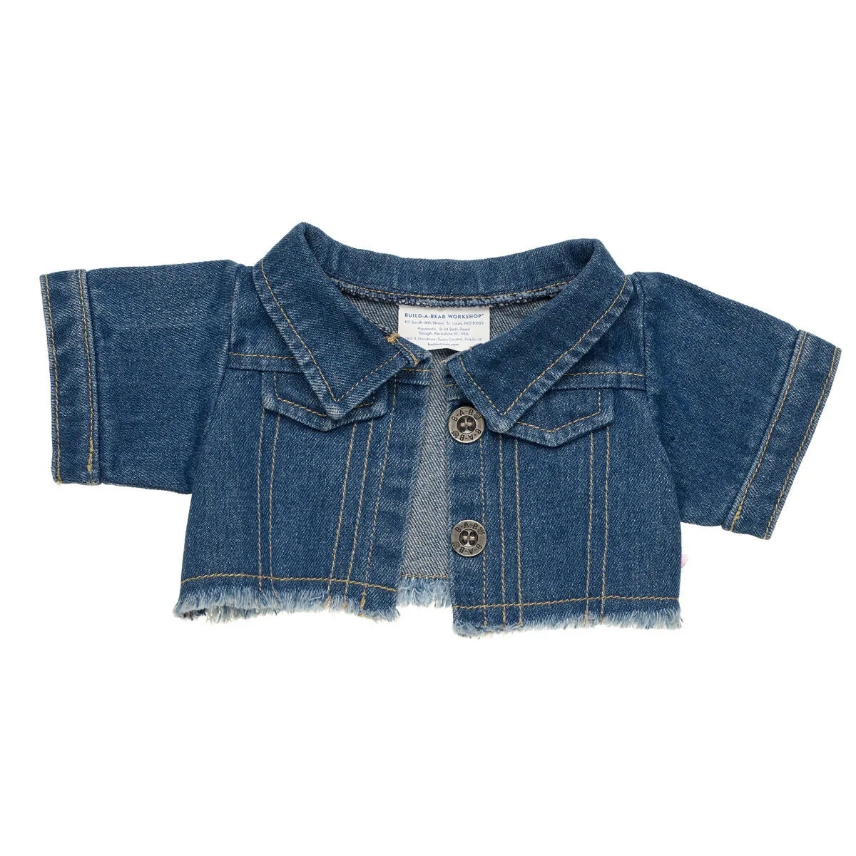 Frayed Denim Jacket for Plush Toys | Build-A-Bear® - US 9505