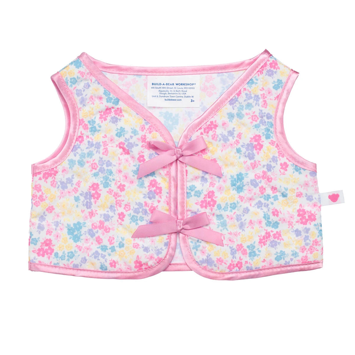 Floral Quilt Vest | Build-A-Bear - US 8796