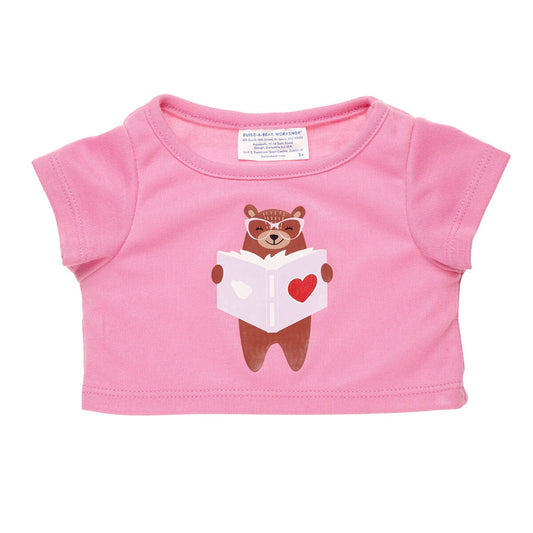 I Love Books T-Shirt for Stuffed Animals | Build-A-Bear® - US 3869