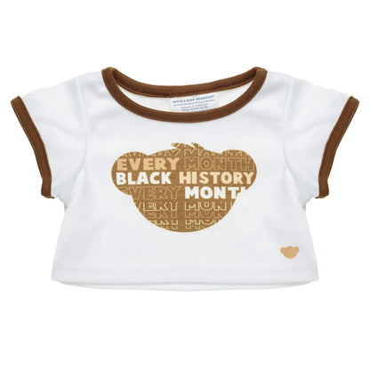 "Black History Every Month" T-Shirt for Stuffed Animals | Build-A-Bear® - US 5418