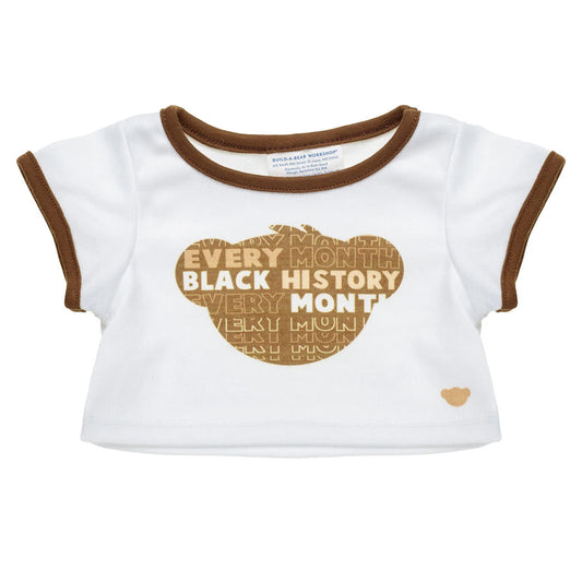 "Black History Every Month" T-Shirt for Stuffed Animals | Build-A-Bear® - US 5418
