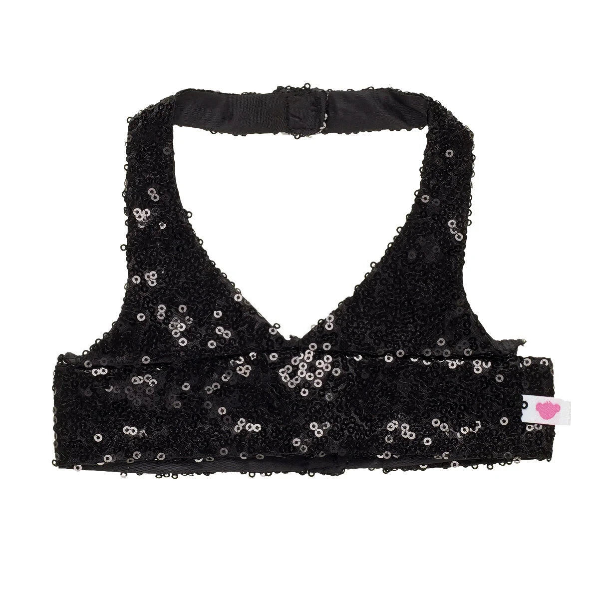 Black Sequin Halter Tank for Plush Toys | Build-A-Bear® - US 8567
