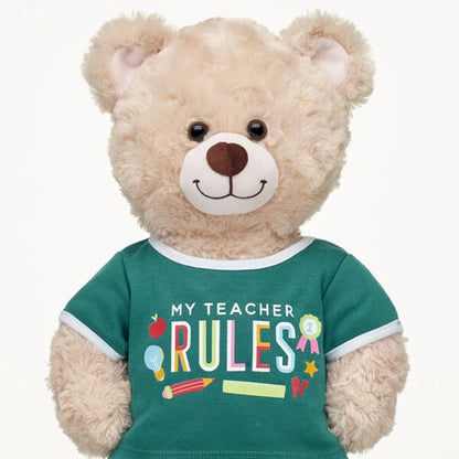 My Teacher Rules T-Shirt for Stuffed Animals | Build-A-Bear® - US 3684