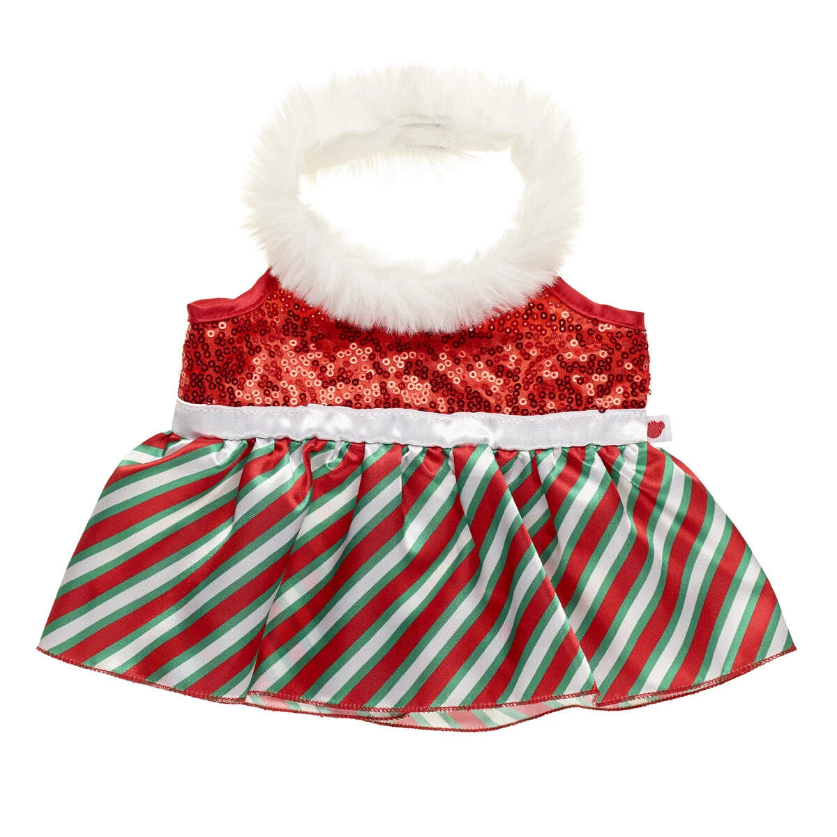 Red and Green Dress for Plush Toys | Build-A-Bear® - US 6707