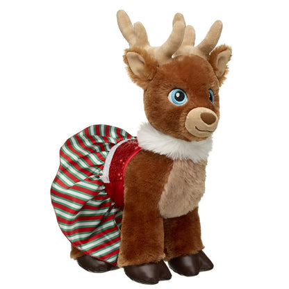 Red and Green Dress for Plush Toys | Build-A-Bear® - US 6707