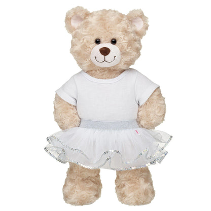 White Sequin Tutu for Stuffed Animals | Build-A-Bear® - US 2138