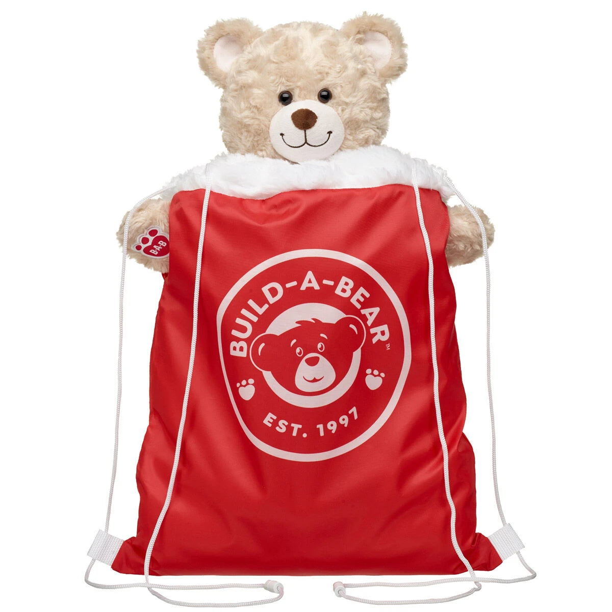 Santa Hat Toy Bear Carrier | Build-A-Bear® - US 2321