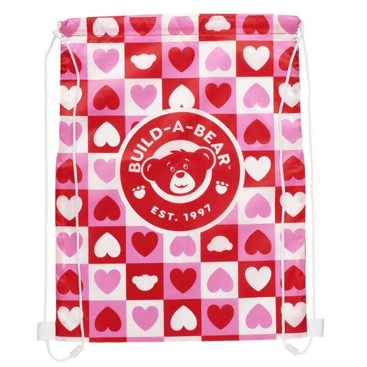 Heart Print Toy Bear Carrier | Build-A-Bear® - US 1696