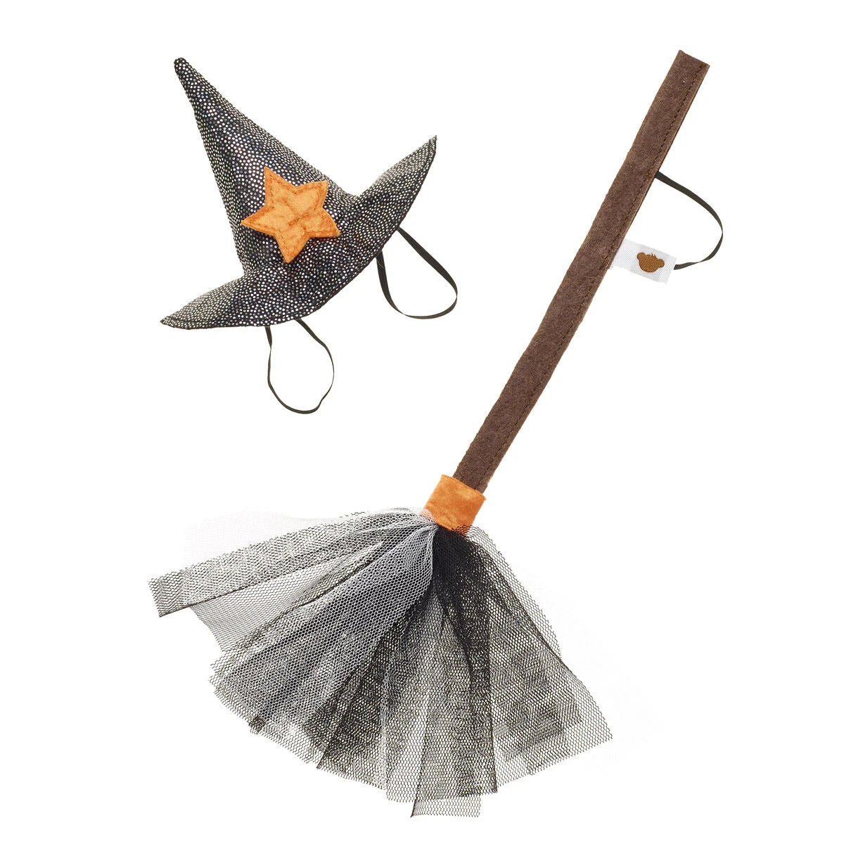 Witch Hat and Broom Set for Stuffed Animals | Build-A-Bear - US 5833