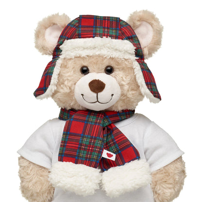 Tartan Hat and Scarf Set | Build-A-Bear® - US 5475