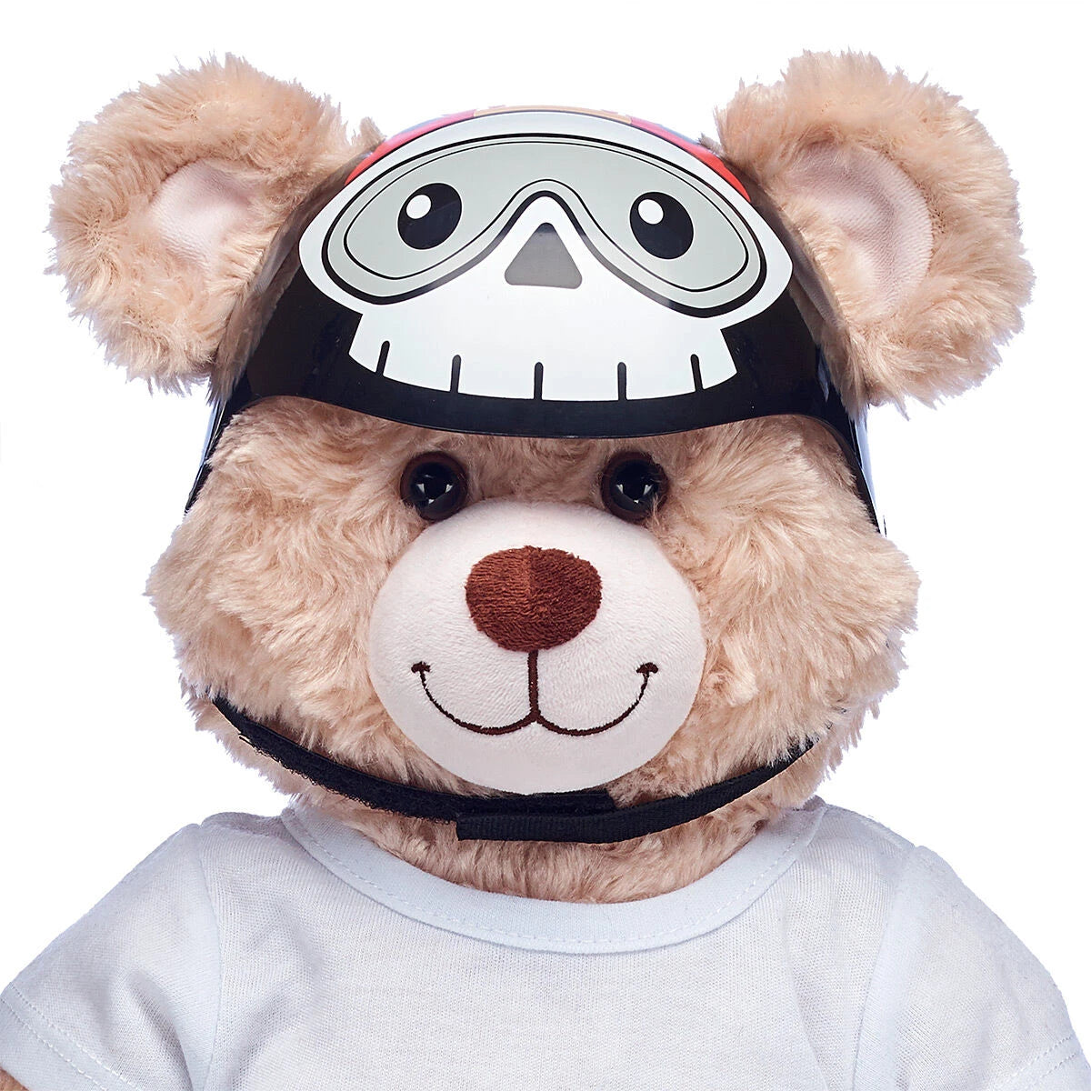 Black Skull and Flames Helmet for Stuffed Animals | Build-A-Bear® - US 9193
