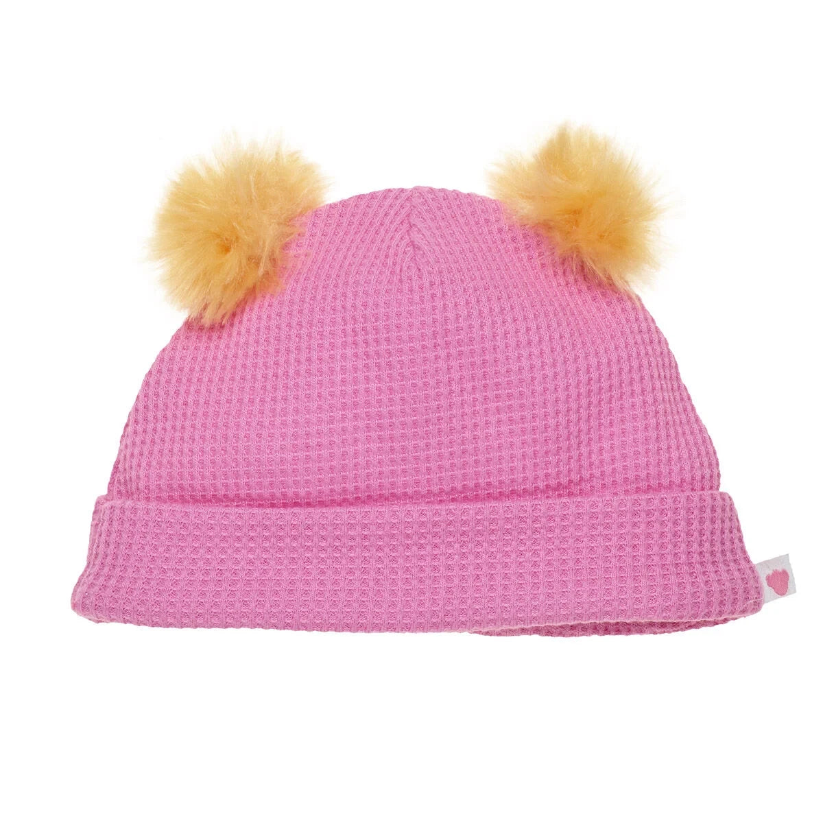 Pink Waffle Knit Beanie | Build-A-Bear - US 6322