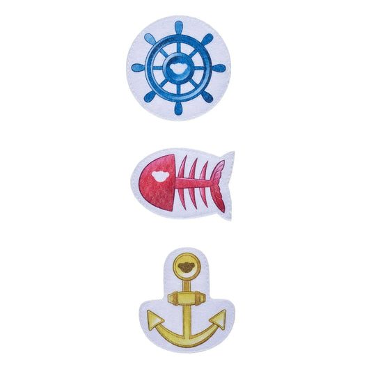 Shark Accessory Set 3 pc. for Stuffed Animals | Build-A-Bear® - US 6500