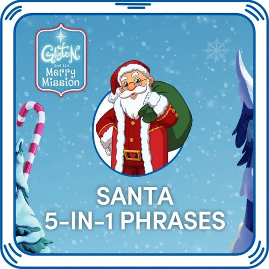Santa 5-in-1 Phrases for Stuffed Animals | Build-A-Bear® - US 3145